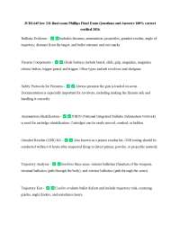 JURI 645 law 231 final exam Phillips Final Exam Questions and Answers 100% correct verifie