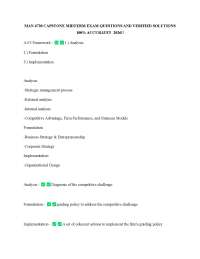 MAN 4720 CAPSTONE MIDTERM EXAM QUESTIONS AND VERIFIED SOLUTIONS 100% ACCURATE!! 2026!!