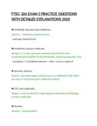 FTSC 326 EXAM 2 PRACTICE QUESTIONS WITH DETAILED EXPLANATIONS 2026