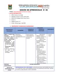 Sesion de emfermedades