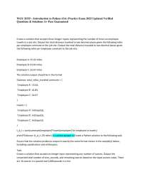 Western Governors University D335 Questions with Correct Answers