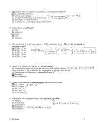 Arizona State University: CHM 113, CHM 113 Exam. Questions and Answers correct 100%.