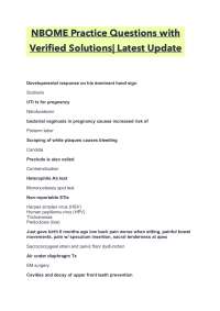 NBOME Practice Questions with Verified Solutions| Latest Update