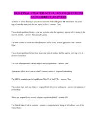 MOS FINAL UPDATED ACTUAL EXAM QUESTIONS