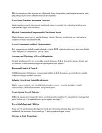 summary chapter 8 physical assessment