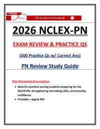2026 NCLEX-PN Exam Review & Practice Qs | NGN-Style Questions | NCLEX PN Exam Questions