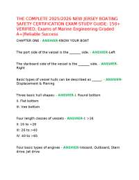 THE COMPLETE 2025/2026 NEW JERSEY BOATING SAFETY CERTIFICATION EXAM STUDY GUIDE: 150+ VERI