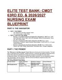 2026/2027 Elite Nursing Exam Blueprint & Test Bank (88 Qs)