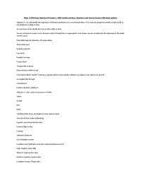 Major 2 CDCR Exam Questions & Answers | 100% Verified solutions |Questions with Correct An