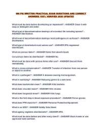 MN PSI WRITTEN PRACTICAL EXAM QUESTIONS AND CORRECT ANSWERS 100% VERIFIED 2026 UPDATE!!