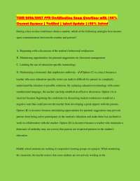 YEAR 2026/2027 PPR Certification Exam Questions with 100% Correct Answers | Verified | Lat
