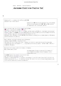 JOURNEYMAN ELECTRICIAN PRACTICE TEST FLASHCARDS QUESTIONS AND ANSWERS COMPLETE EXAM REVIEW