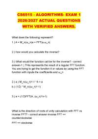 CS6515 - ALGORITHMS- EXAM 1 2026/2027 ACTUAL QUESTIONS WITH VERIFIED ANSWERS.