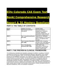 Colorado CAS Exam S-Tier Test Bank 2026/2027 | Mastery Q&A
