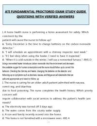 ATI Fundamentals Proctored Exam Study Guide 2025 (PDF) | Nursing Exam Prep