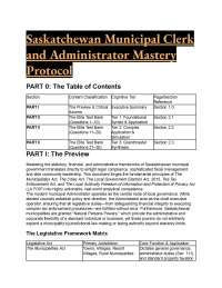 2026/2027 Saskatchewan Municipal Administrator S-Tier Exam Prep