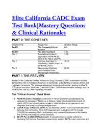 Elite California CADC Exam Test Bank 2026/2027 (ASAM 4th, CalAIM)