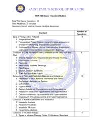Exam 1 for 105 med surg