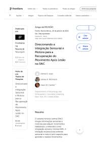 Integração sensorial