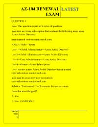 AZ-104 RENEWAL LATEST EXAM,AZ-104 RENEWAL LATEST EXAM