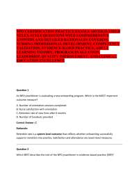 NPD CERTIFICATION PRACTICE EXAM 3: 100 HIGH-YIELD NCLEX-STYLE QUESTIONS WITH COMPREHENSIVE