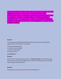 ANPD CERTIFICATION PRACTICE EXAM MASTERY GUIDE: 100 HIGH-YIELD NCLEX-STYLE QUESTIONS WITH