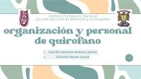 Organización en un quirófano
