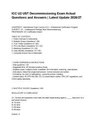 ICC U2 UST Decommissioning Exam Actual Questions and Answers _ Latest Update 2026_27.pdf
