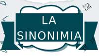 La sinonimia resumido en esquemas