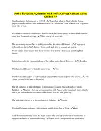 NBST 515 Exam 3 Questions with 100% Correct Answers Latest Graded A+