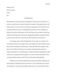 Self-Employment: Benefits, Challenges, and Entrepreneurship Development in Developing Coun