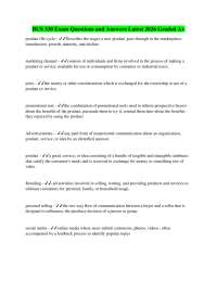 BUS 330 Exam Questions and Answers Latest 2026 Graded A+
