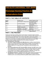 2026/2027 Mississippi Nursing Jurisprudence: 20+ S-Tier Exam Practice Questions