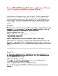 AZ CR34 Painting Exam Prep: 2026 Study Guide
