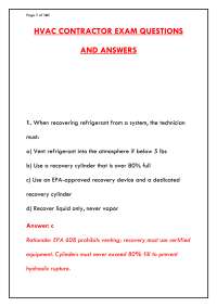 HVAC CONTRACTOR EXAM QUESTIONS AND ANSWERS | COMPLETE STUDY GUIDE & PRACTICE TEST