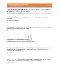 SOCE Practice Test Questions and Correct Answers – Complete Exam Preparation Material, Exa
