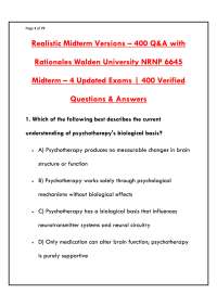 REALISTIC MIDTERM VERSIONS EXAM | COMPLETE STUDY GUIDE & PRACTICE QUESTIONS WITH VERIFIED