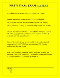 NR 570 FINAL EXAM LATEST,NR 570 FINAL EXAM LATEST