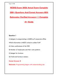 2026 NCIDQ Exam | Interior Design Certification Practice Test & Study Guide