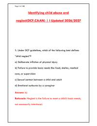 Identifying Child Abuse & Neglect 2025-2026 | Mandated Reporter Training & DCF Guidelines