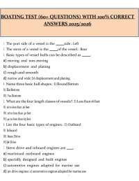 Boating Test Practice (60+ Questions) | 2026 Boating Safety Study Guide