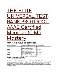 S-Tier AAAE Certified Member (C.M.) Test Bank 2026/2027 | Mastery Blueprint