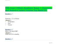 NYS Court Officer Academy Exam 1 Questions and Answers Latest Version Top Rated A+