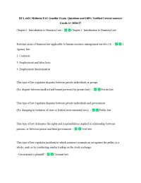 BUL 4421 Midterm FAU Gendler Exam Questions and 100% Verified Correct answers Grade A+ 202