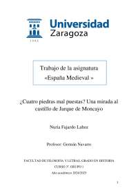 Ensayo sobre el castillo de jarque
