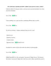 BUL 3320 Exam 1 Questions and 100% Verified Correct answers Grade A+ 2026/27