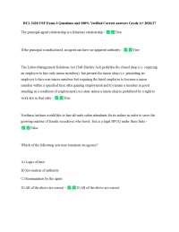 BUL 3320 USF Exam 3 Questions and 100% Verified Correct answers Grade A+ 2026/27