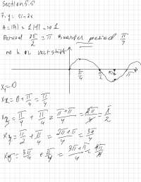 Homeworks about calculus 1