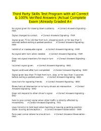 Third Party Skills Test Program with all Correct & 100% Verified Answers |Actual Complete