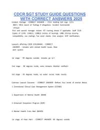 CDCR SGT Study Guide Questions with Correct Answers 2026 | Complete Sergeant Promotional E
